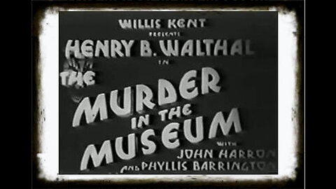 Murder In The Museum 1934 | Classic Mystery Drama | Vintage Full Movies | Crime Drama