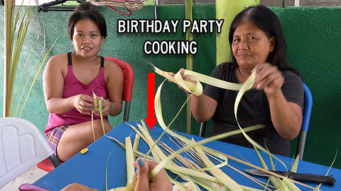 Filipinas Spend 2 Days Cooking and Preparing for a Birthday Party, But What About The Cake?