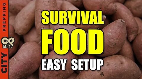 Nature's Survival Food: Sweet Potatoes (fast, easy, and abundant)