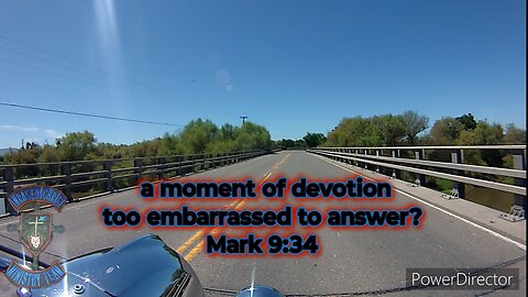 a moment of devotion are you too embarrassed to answer? Mark 9:34 #theoutlawpreacher
