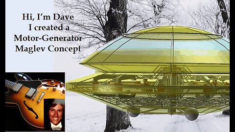 Dave's Motor-Generator Maglev Concept