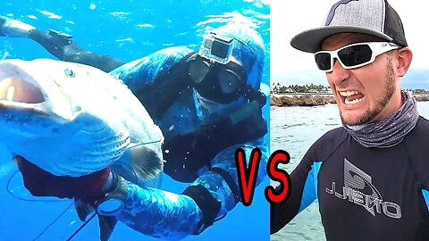 Spearfishing with Florida's BEST Spearfisherman @CaptainJackSpearo + Beach Survival Cookout