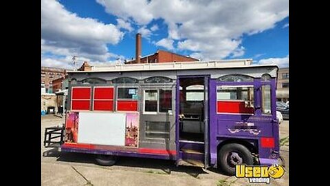Chevrolet Trolley Food Truck Conversion with NEW Engine for Sale in Pennsylvania