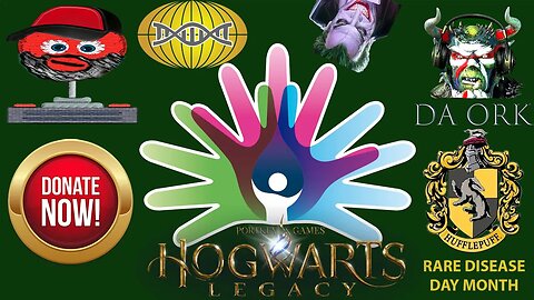 #HogwartsLegacy and Chill - Rare Disease Day Month Fundraiser