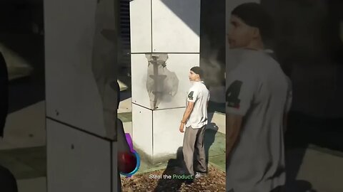 Wall Glitched NPC Blasted Out by Pulse Rifle - #gta5 #online #random #moments #wall #glitch #breach