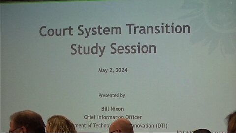 JoCo Court System Transition Study Session (Archive) - Olathe, KS, 5-2-2024