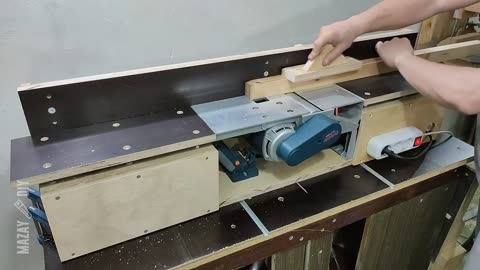 DIY Benchtop Jointer with Precise Adjustments|part of 6