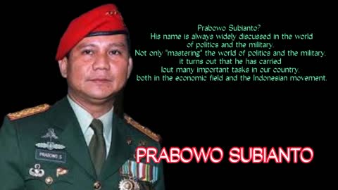 Biografi Prabowo Subianto