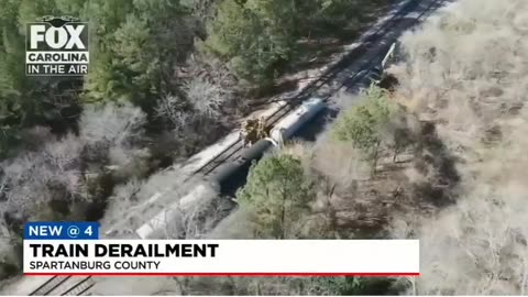 🚨Enoree, SC | Another Train Derailment