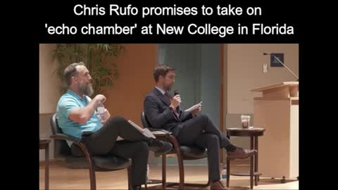 Chris Rufo promises to take on woke 'echo chamber' at Florida college