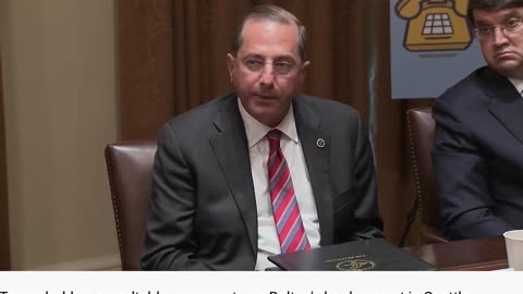 Alex Azar HHS verifies use of HCQ is available