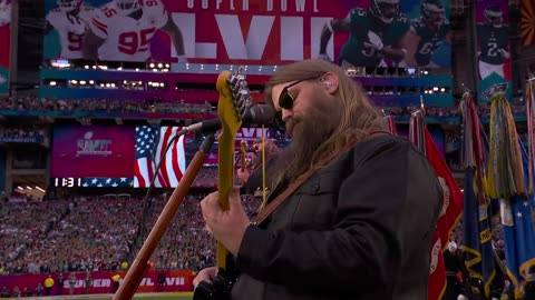 I didn't have much with national anthems.. until Chris Stapleton showed up