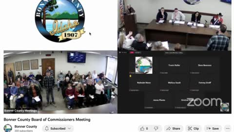 Bonner County Commissioner Meeting - 1/26/23