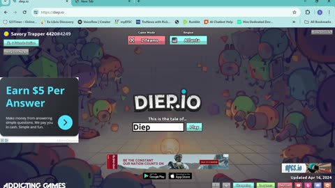 Can I reach level 45 and if so, how long will it take me to get to it in Diep.io no Upgrades!!!!