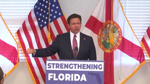 USA: Gov. DeSantis On Pro-Palestinian Protests Blocking Traffic!