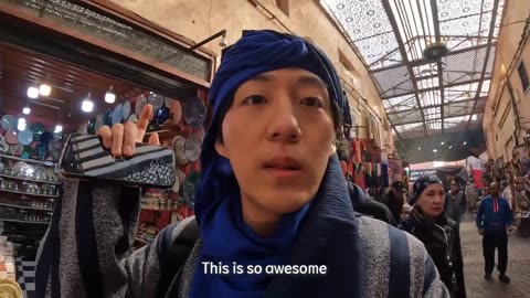 Marrakech $1 CRAZY street food tour!