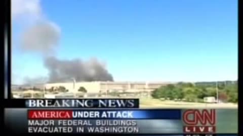 911 Another 50 Story Collapse Or Explosion Reported On CNN At 1105 am