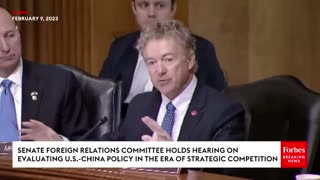 JUST IN: Rand Paul Directly Confronts Top Biden Official On Funding Virus Studies In China