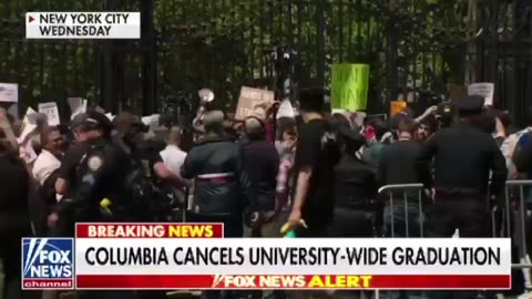 🚨Breaking: Columbia University cancels their graduation due to pro-Palestine protests