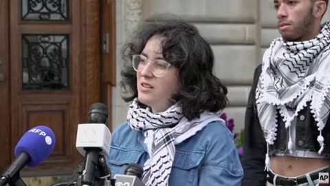 Delusional Columbia Anti-Israel Protestor Demands School Provide Them Food