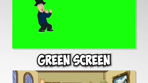 Green Screen VS Original "Dancing, Walking, Rearranging Furniture" Carter Pewterschmidt