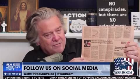 "Joe Biden Is a Traitor... This Is a Sputnik Moment!" - Steve Bannon GOES OFF on Biden Over Spy Balloon