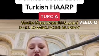 Romanian Senator Diana Iovanovici Sosoaca about Turkey's eartquake.