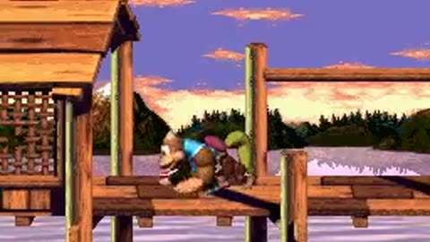 LET'S PLAY DONKEY KONG COUNTRY 3 BLIND MY 1ST REC. [ PART 3 ] DON'T LET THE TIDE PUSH YOU AROUND!