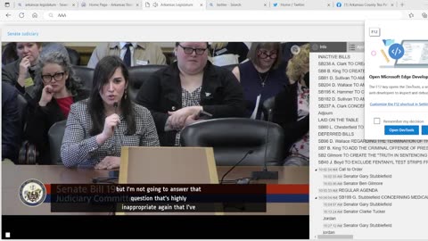 Trans "doctor" Gwendolyn Herzig pretends nobody regrets trans surgery, is offended by Rep Matt McKee penis question