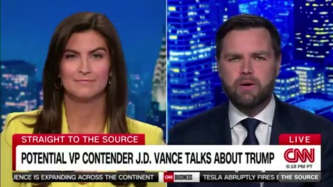 JD Vance on CNN talks about President Trump.