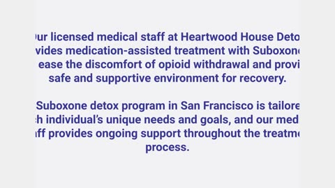 Heartwood House Detox - #1 Suboxone Detox in San Francisco, CA
