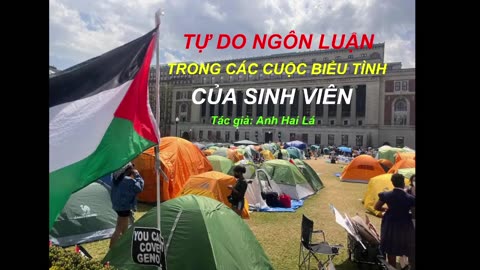 TỰ DO NGÔN LUẬN TRONG CÁC CUỘC BIỂU TÌNH CỦA SINH VIÊN