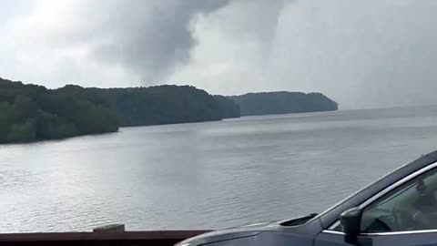 Tornado: Land between the lakes near Cadiz, KY right over the Cumberland river