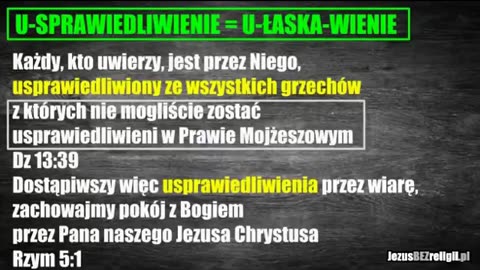 SZUKAJ SPRAWIEDLIWOŚCI JEGO