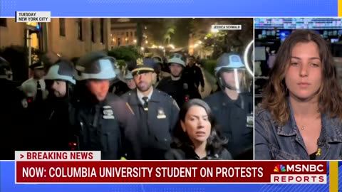 "Do you feel safe?" Columbia student: "I have not felt safe"