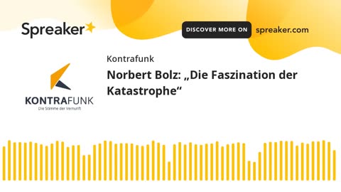 Audimax - Folge 12: Norbert Bolz: „Die Faszination der Katastrophe"