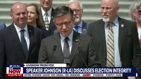 Dems want to “turn noncitizens into voters” says Speaker Johnson _ LiveNOW from FOX