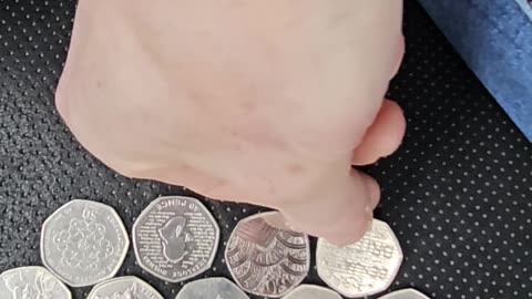 Rare 50p hunt coin collecting