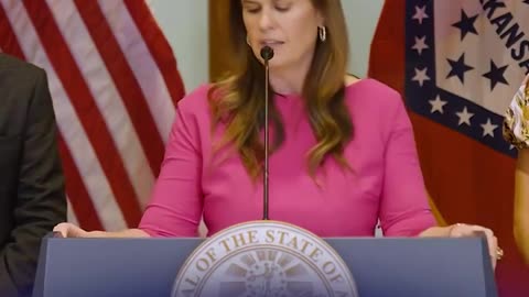 USA: Riley Gaines Joined Arkansas Governor Sarah Huckabee Sanders!