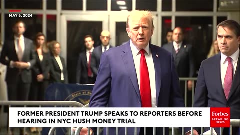 Trump Rails Against Gag Order and Left-Wing Judge Before NYC Hush Money Trial