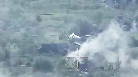 Ukrainian Drones and Artillery Open Up on Russian Stronghold Near Avdiivka