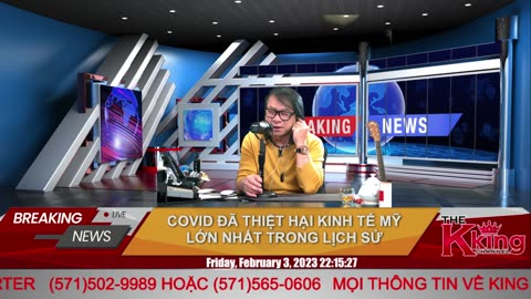 COVID ĐÃ THIỆT HẠI KINH TẾ MỸ LỚN NHẤT TRONG LỊCH SỬ - 02/03/2023 - The KING Channel
