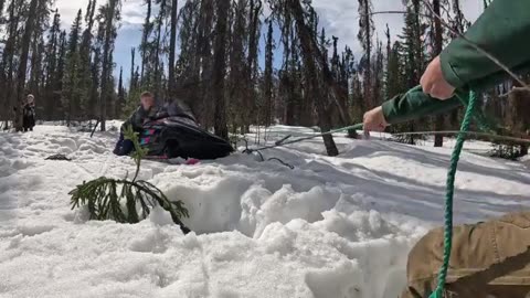 7 Days Repairing Off-Grid Cabin in Alaska