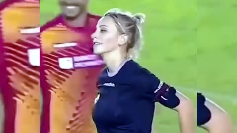 Football Female Referee Got Swag