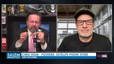 Your only secure communications in an emergency. Chris Hoar with Sebastian Gorka on AMERICA First