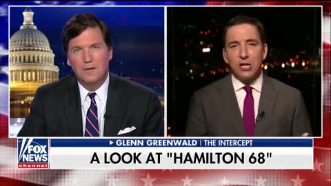 In 2018 Tucker and greenwald called Hamilton 68 a political establishment "propaganda campaign"