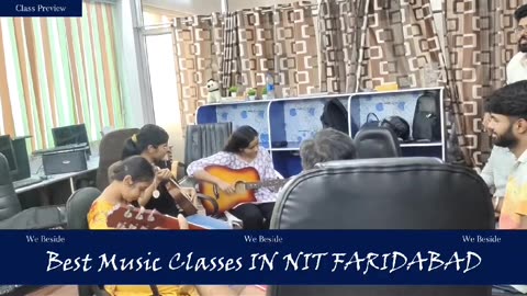 Best Guitar classes in Faridabad | By Renowned HKN Sigh Sir | Webeside Academy | Music classes song