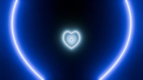 671. 🩵SkyBlue Shades💙of Neon Hearts 💜❤️🔔#PiSrnd 👁️