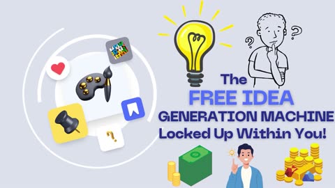The Free Idea Generation Machine Locked Up Within You!