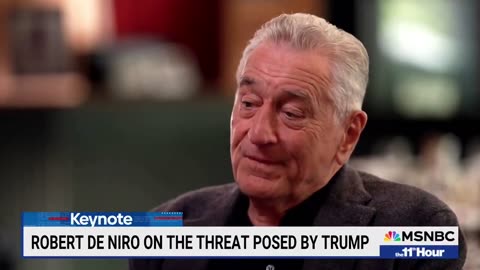 Robert De Niro says what Jews went through in Nazi Germany and Hitler is the same as Trump